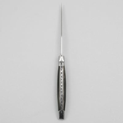 Laguiole en Aubrac Damascus Steakmes Hoorn 2 delig