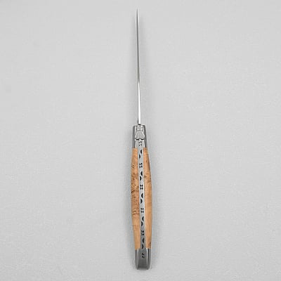 Laguiole en Aubrac Damascus Steakmes Jeneverbes 2 delig