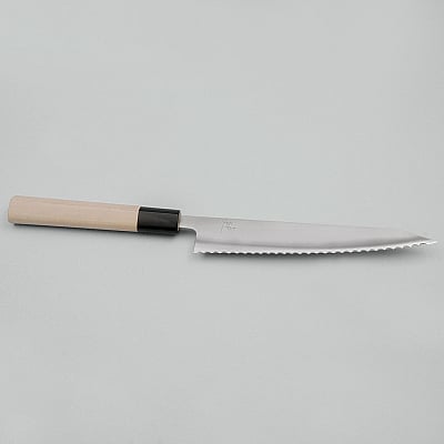 JNS Kaeru Kasumi SLD Serrated Petty 18 cm