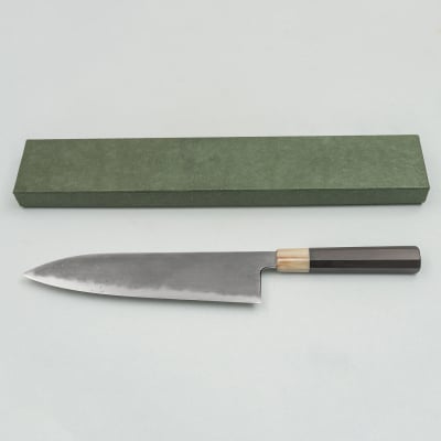 JNS Kokorozashi Tanaka Aogami 1 Damast Kasumi Gyuto 24.5 cm