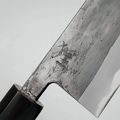 JNS Tanuki Shiro #2 Kurouchi Gyuto 24 cm
