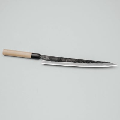 JNS Tanuki Shiro #2 Kurouchi Sujihiki 27 cm