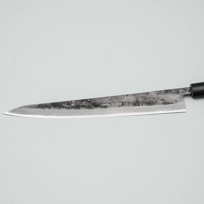 JNS Tanuki Shiro #2 Kurouchi Sujihiki 27 cm