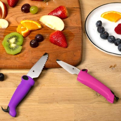 Kuhn Rikon KinderKitchen Kindermessen Set Hond Roze/Paars