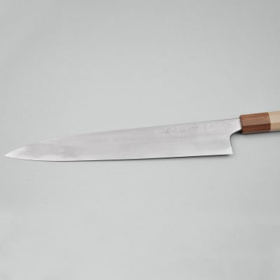 Naoki Mazaki Handforged Aogami #2 Sujihiki 27 cm