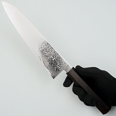 Hatsukokoro Ryuhyo SG2 Damast Ebony Gyuto 24 cm