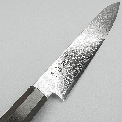 Hatsukokoro Ryuhyo SG2 Damast Ebony Petty 15 cm