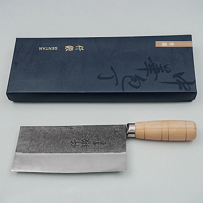 Hatsukokoro Sentan Aogami #2 Chinese Cleaver 17 cm