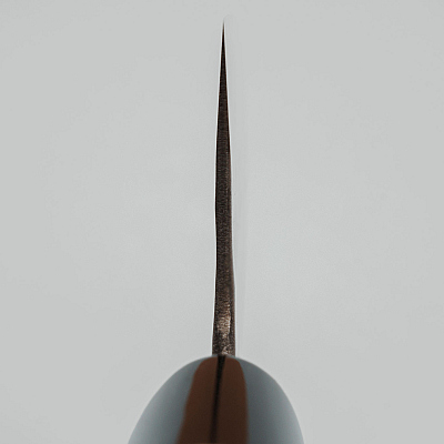 Wakui Shirogami #2 Tsuchime Migaki Santoku 16.5 cm