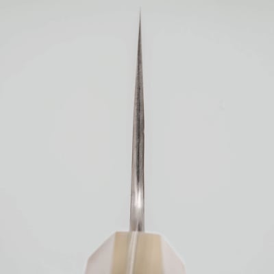 Kazoku x Wakui Kurouchi Shirogami #2 Santoku 18 cm