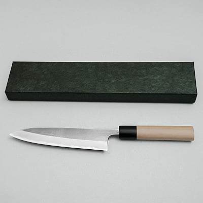 Wakui Shirogami #2 Kurouchi Gyuto 18 cm