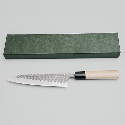 Wakui Shirogami #2 Tsuchime Gyuto 18 cm