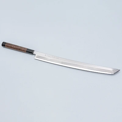 Sakai Takayuki Zangetsu Ginsan Mikazuki Yanagiba 39 cm 