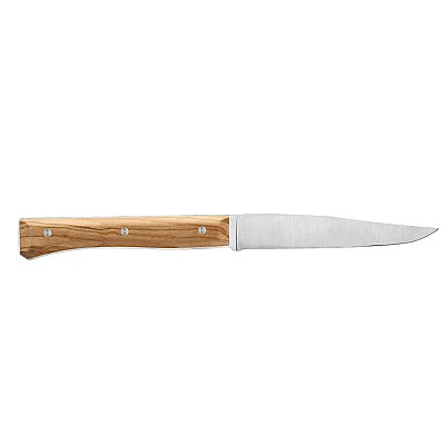 Opinel Facette Steakmessen Olijfhout (4 stuks)