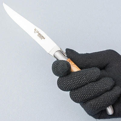 Laguiole en Aubrac Steakmessenset Olijf 4 delig