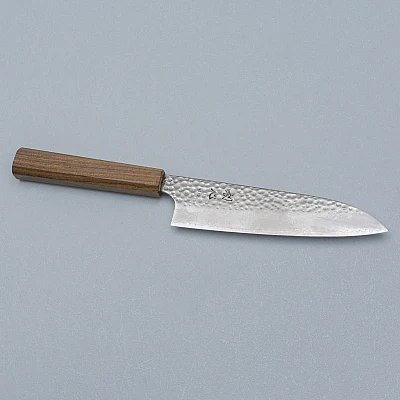 Hatsukokoro Hayabusa VG10 Tsuchime Santoku 18 cm