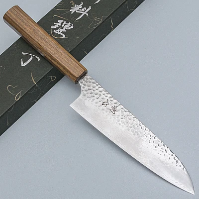 Hatsukokoro Hayabusa VG10 Tsuchime Santoku 18 cm