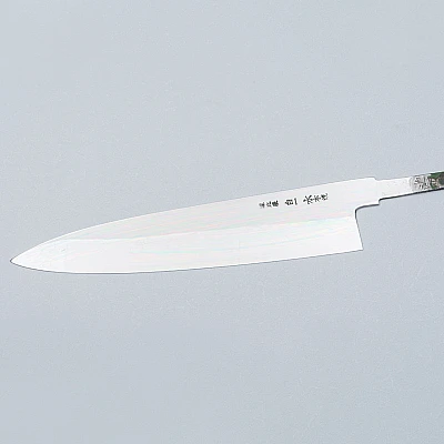Yoshikazu Ikeda Shiro #1 Honyaki Water Quenched Gyuto 24 cm
