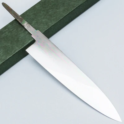 Yoshikazu Ikeda Shiro #1 Honyaki Water Quenched Gyuto 24 cm