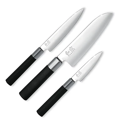 Kai Wasabi Messenset 3 delig met santoku