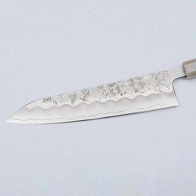 Kazoku Ginsan Nashiji Ebony Gyuto 21 cm