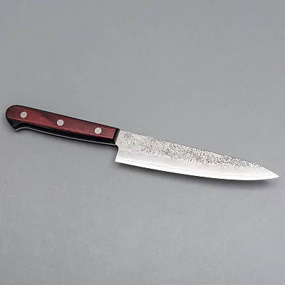 Tsunehisa Ginsan Nashiji Red Petty 13 cm
