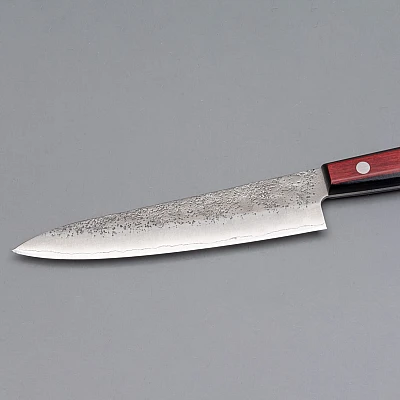 Tsunehisa Ginsan Nashiji Red Petty 13 cm