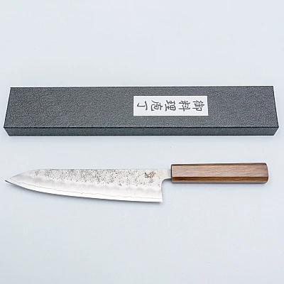 Kazoku Ginsan Nashiji Gyuto 21 cm