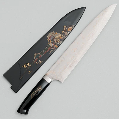 Takeshi Saji Rainbow Aogami Fuji Gyuto 27 cm #3