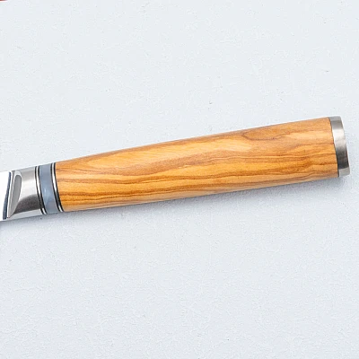 Kazoku Ketsugo Steakmes 12 cm + Lederen Hoes