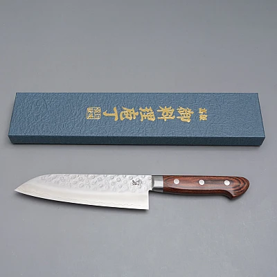 Kazoku Sandvik Tsuchime Santoku 17 cm
