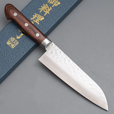 Kazoku Sandvik Tsuchime Santoku 17 cm