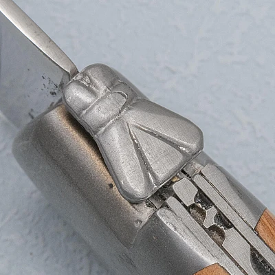 Laguiole en Aubrac Steakmessenset Olijf 6 delig