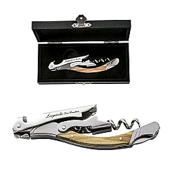 Laguiole Kelnersmes Style de Vie Olijfhout