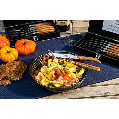 Laguiole Style de Vie Vorken Set Olijfhout 