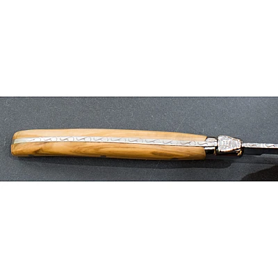 Laguiole Steakmessen Jean Dubost Olijfhout 