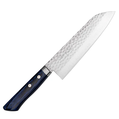 Masutani VG-10 Tsuchime Blue Santoku 17 cm 