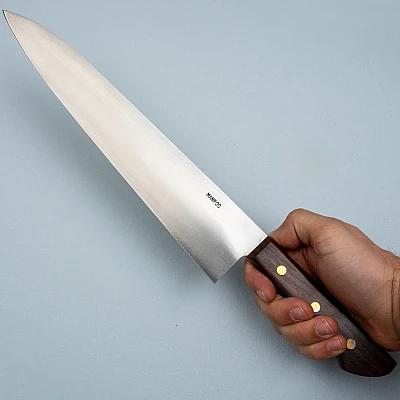 Minamoto Old Stock Carbon Western Gyuto 27 cm