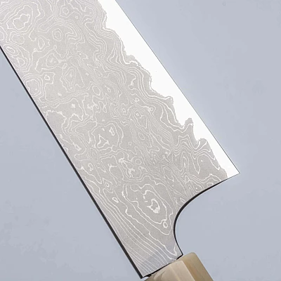 Nigara Aogami Twist Damast Hairline Gyuto 24 cm