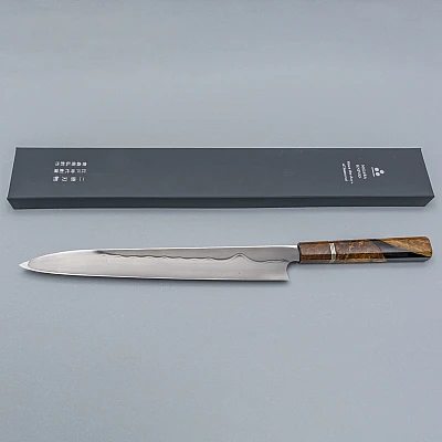 Nigara Aogami #2 Honyaki Aogami #2 Yanagiba 30 cm