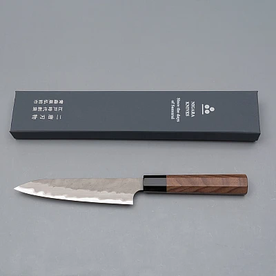 Nigara Aogami Super Migaki Walnut Petty 15 cm