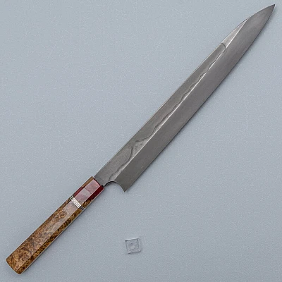 Nigara Shirogami #1 Honyaki Shirogami #1 Yanagiba 30 cm