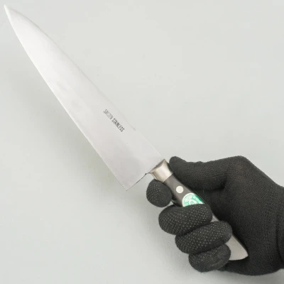 Minamoto Old Stock Bolster Swedish Stainless Gyuto 24 cm