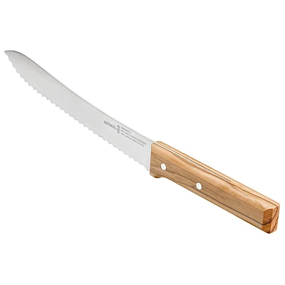 Opinel Parallèle Broodmes Olijfhout No 116 21 cm 