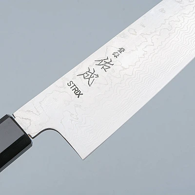 Sukenari STRIX Damast Gyuto Oak 21 cm