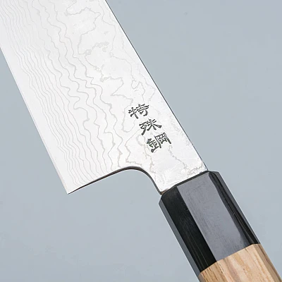 Sukenari STRIX Damast Gyuto Oak 21 cm