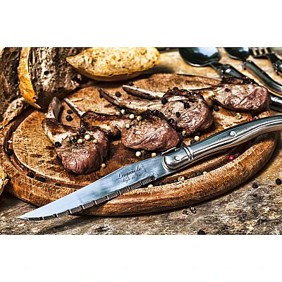 Laguiole Style de Vie Steakmessen Premium Line RVS
