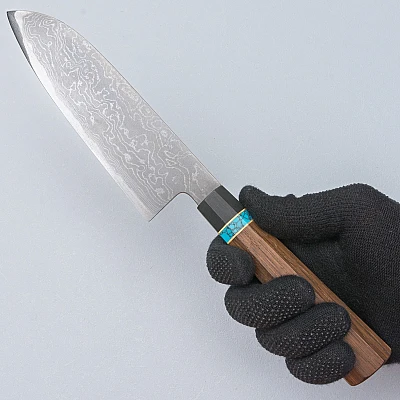 Tadafusa Aogami #2 Damast Santoku Limited Edition