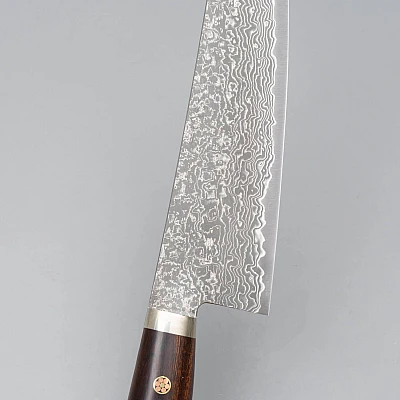 Shigeki Tanaka SG2 Damascus Ironwood Gyuto 21 cm