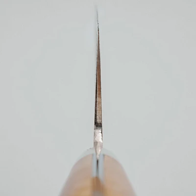 Shigeki Tanaka SG2 Damascus Spalted wood Nakiri